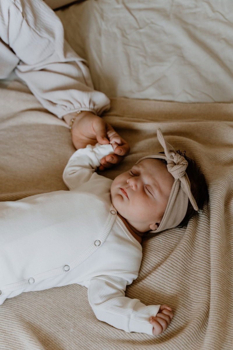 Boxpakje smalle rib ecru