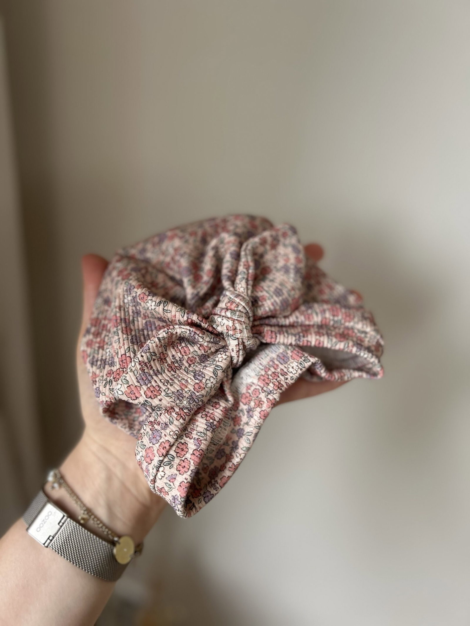 Turban newborn - mutsje inclusief strik